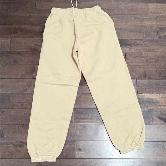 Aritzia cozy fleece mega sweatpants olive beige size xs euc - Picture 2 of 4
